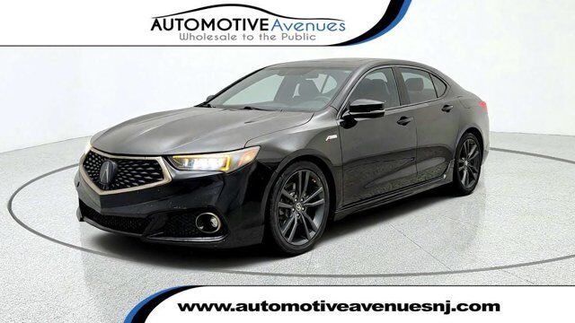2019 Acura TLX w/A-Spec Pkg Red Leather