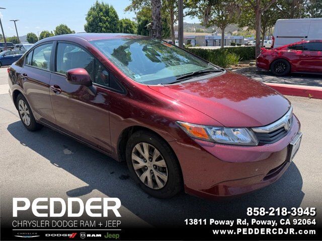 2012 Honda Civic Sdn LX — photo 1 of 2