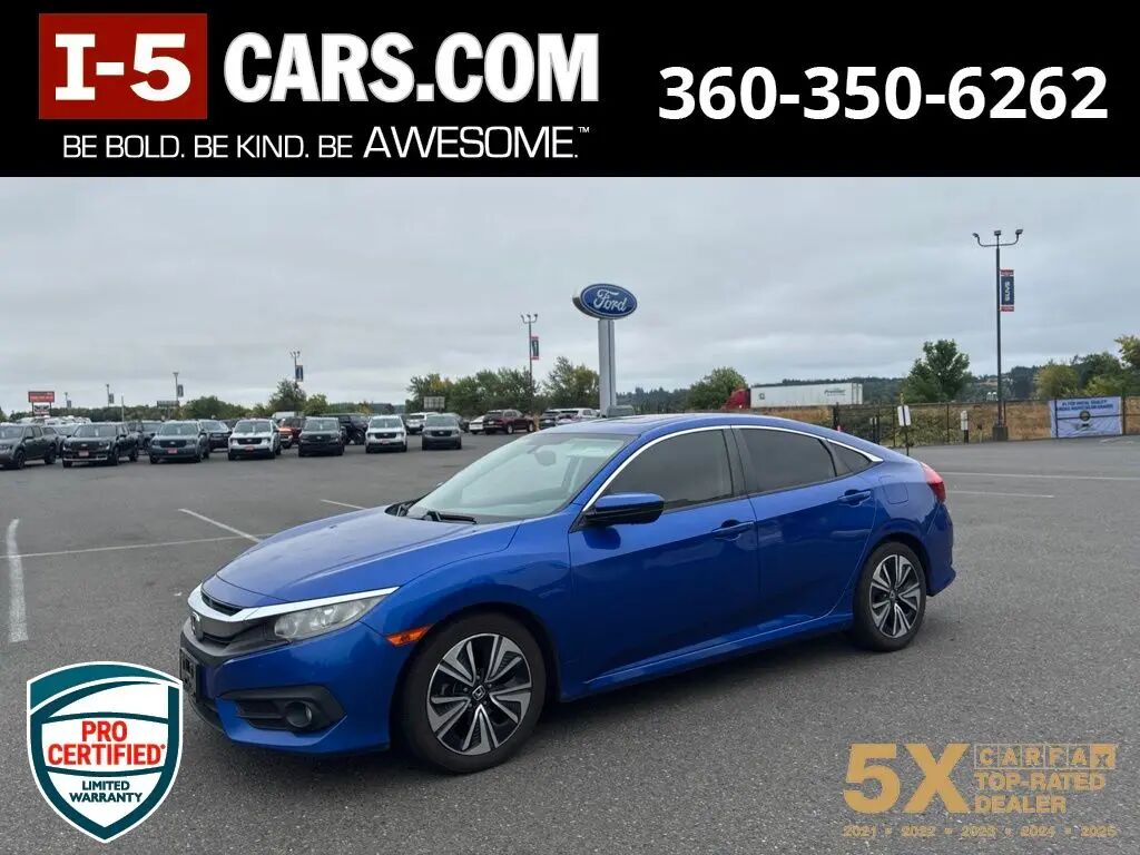 2016 Honda Civic EX-L — photo 1 of 8