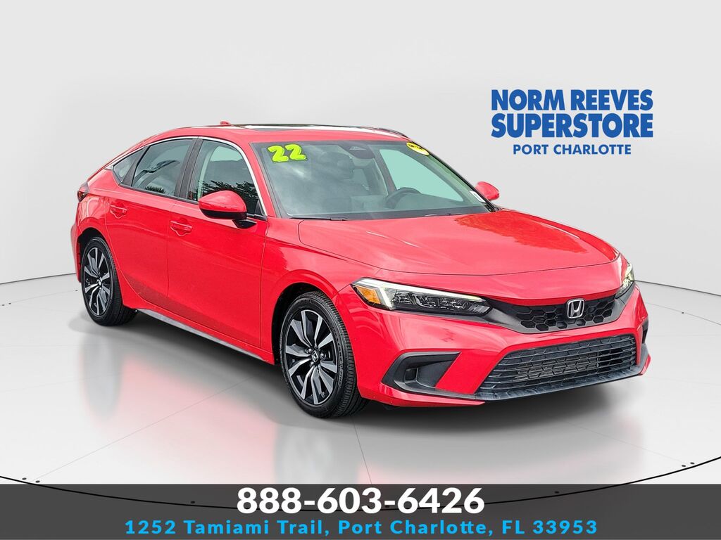 2022 Honda Civic EX-L — photo 1 of 7