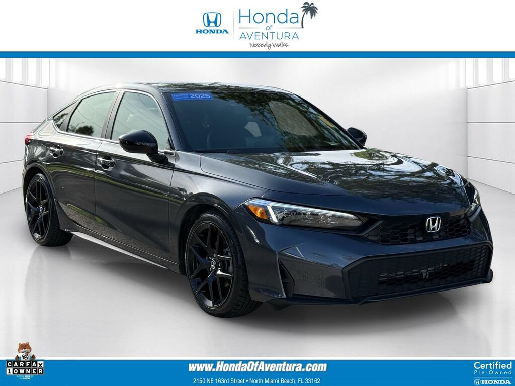 2025 Honda Civic Hatchback Sport — photo 1 of 7