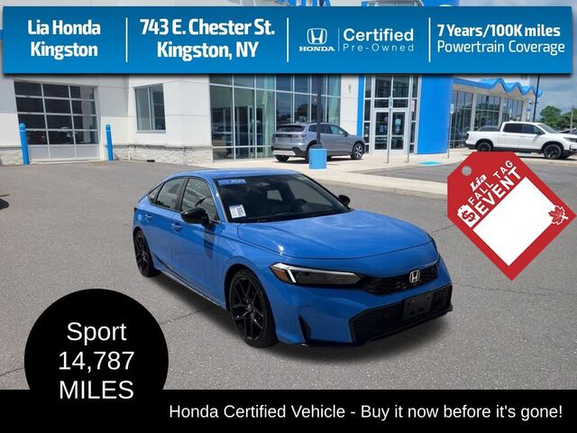 2025 Honda Civic Hatchback Sport