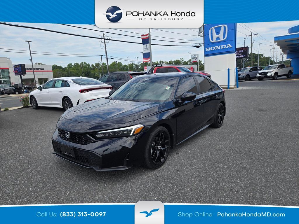 2025 Honda Civic Hatchback Hybrid Sport — photo 1 of 13