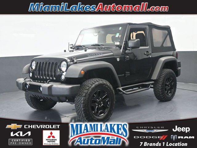 2017 Jeep Wrangler Willys Wheeler