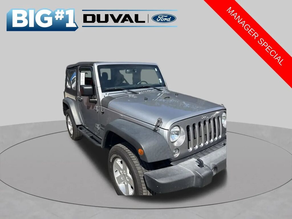 2017 Jeep Wrangler Sport — photo 1 of 36