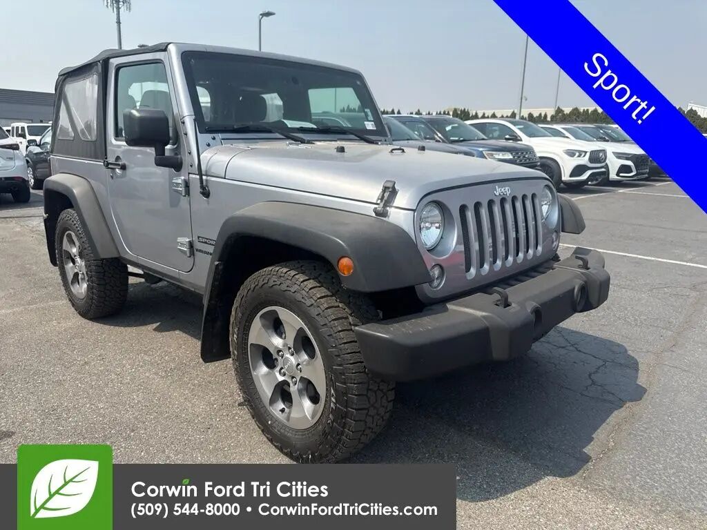 2017 Jeep Wrangler Sport — photo 1 of 10