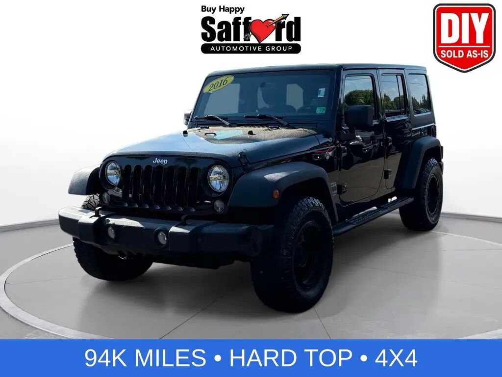 2016 Jeep Wrangler Unlimited Sport — photo 1 of 13
