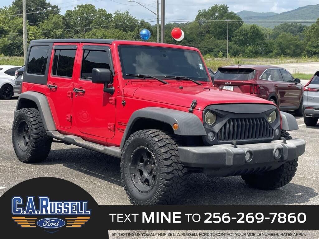 2017 Jeep Wrangler Unlimited Sport — photo 1 of 2