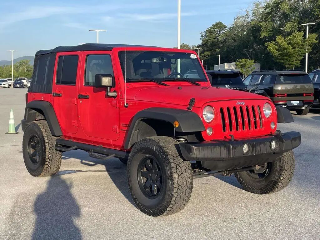 2018 Jeep Wrangler JK Unlimited Sport — photo 1 of 26