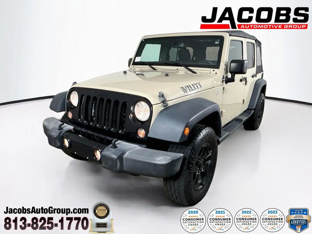 2016 Jeep Wrangler Unlimited Willys Wheeler — photo 1 of 26