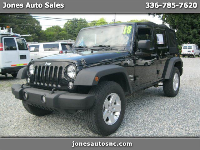 2018 Jeep Wrangler JK Unlimited Sport S