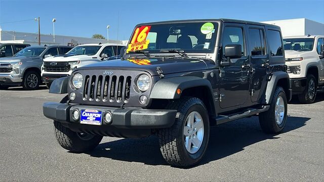 2016 Jeep Wrangler Unlimited Sport