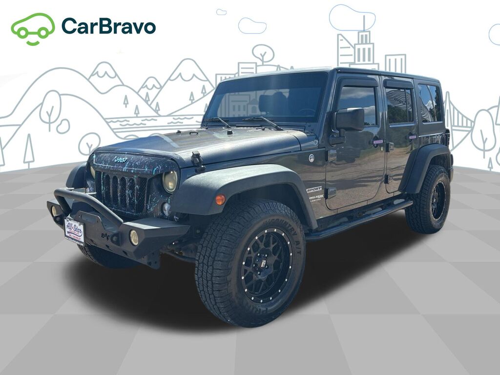 2018 Jeep Wrangler JK Unlimited Sport S 4x4 — photo 1 of 7