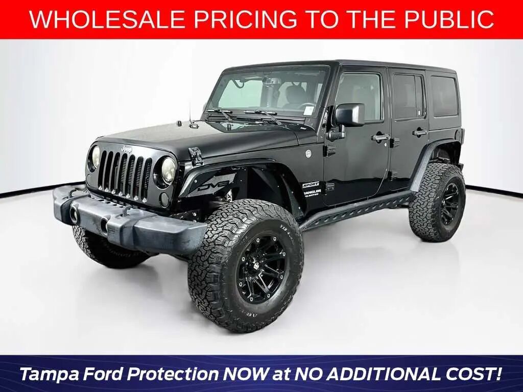 2017 Jeep Wrangler Unlimited Sport — photo 1 of 25