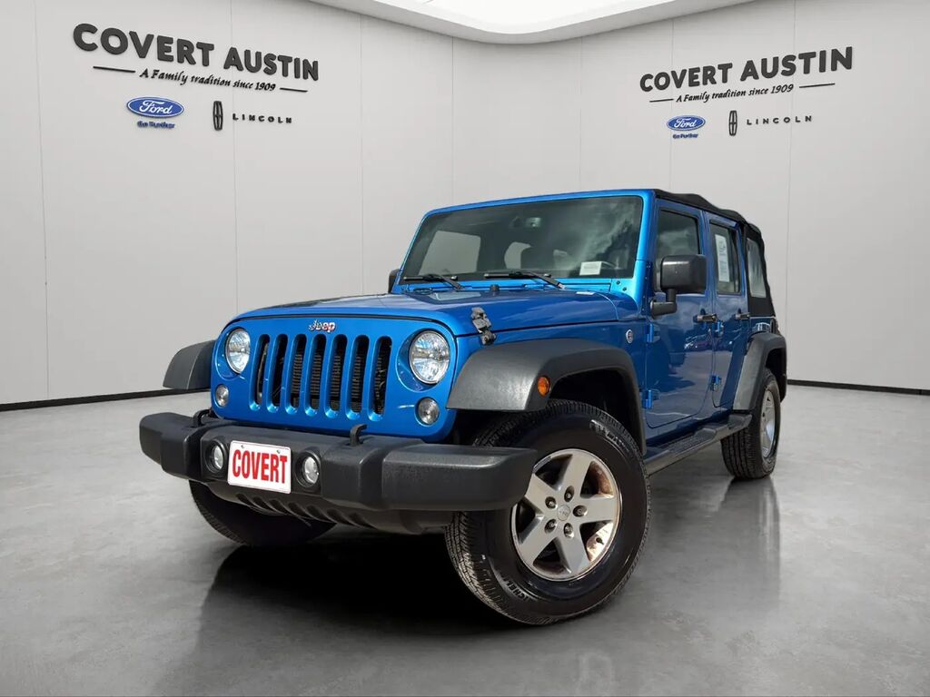 2016 Jeep Wrangler Unlimited Sport — photo 1 of 13