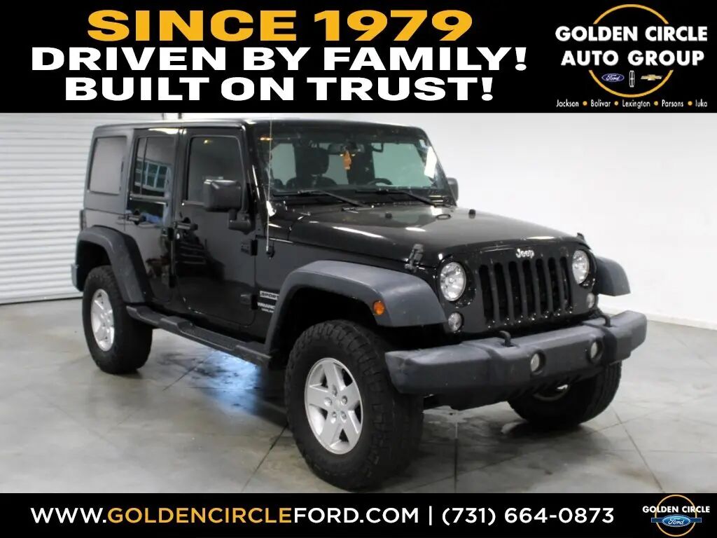 2016 Jeep Wrangler Unlimited Sport — photo 1 of 36