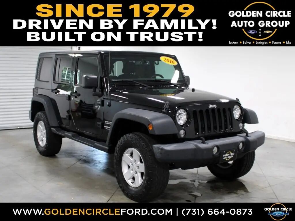 2016 Jeep Wrangler Unlimited Sport — photo 1 of 11