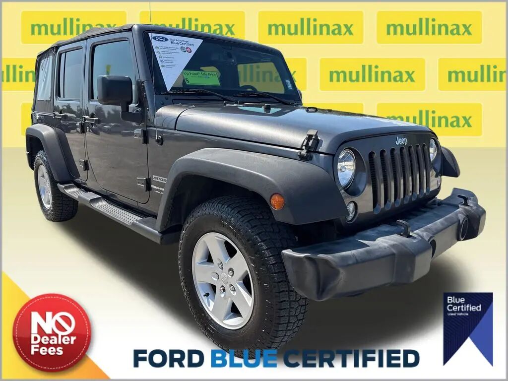 2018 Jeep Wrangler JK Unlimited Sport — photo 1 of 30