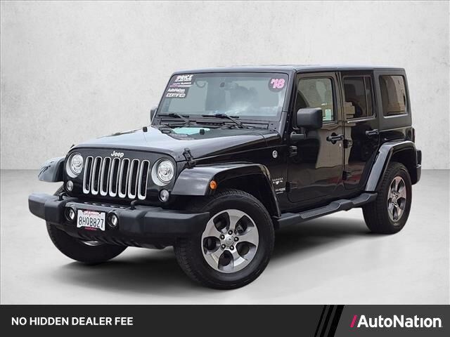 2018 Jeep Wrangler JK Unlimited Sahara