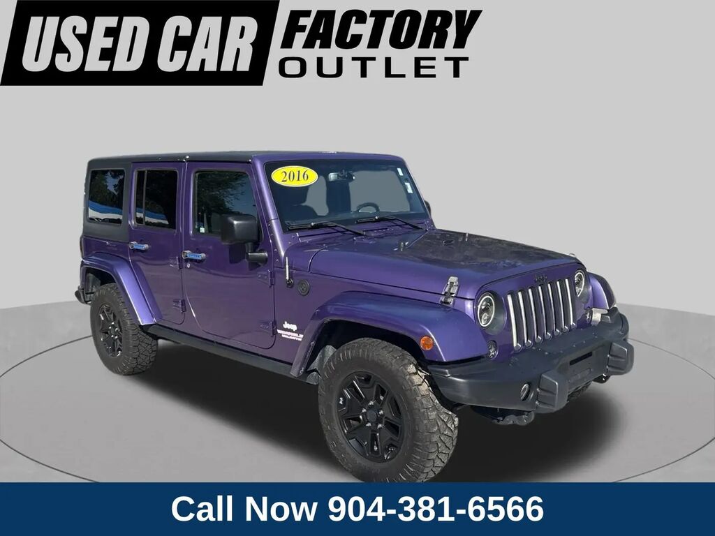 2016 Jeep Wrangler Unlimited Sahara — photo 1 of 65