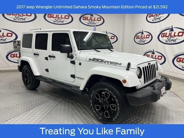 2017 Jeep Wrangler Unlimited Sahara — photo 1 of 13