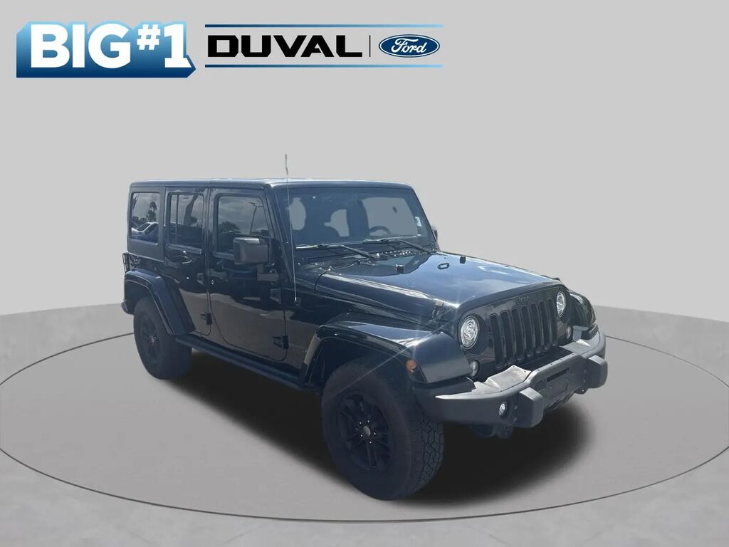 2017 Jeep Wrangler Unlimited Sahara — photo 1 of 13