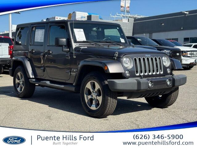 2018 Jeep Wrangler JK Unlimited Sahara