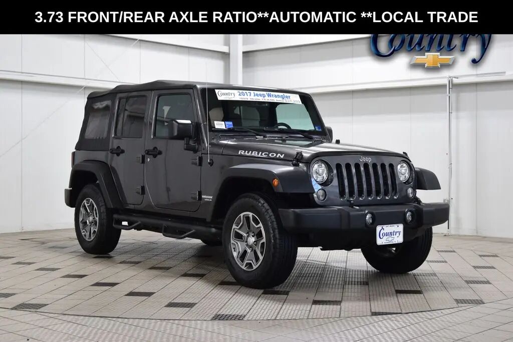 2017 Jeep Wrangler Unlimited Rubicon — photo 1 of 11
