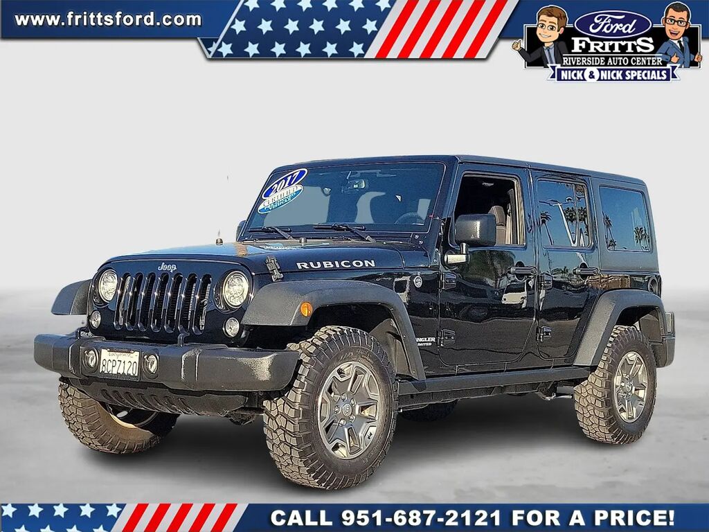 2017 Jeep Wrangler Unlimited Rubicon — photo 1 of 13