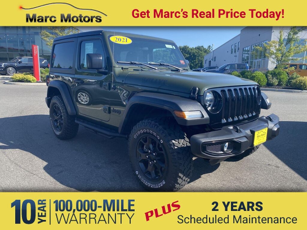 2021 Jeep Wrangler Sport — photo 1 of 13