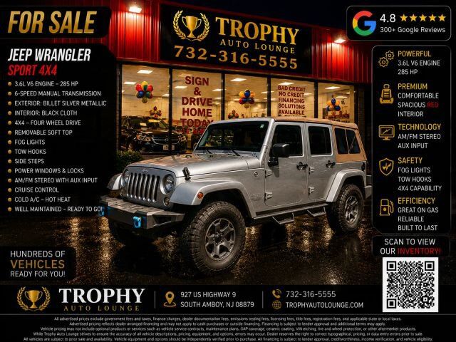 2016 Jeep Wrangler Unlimited Sahara
