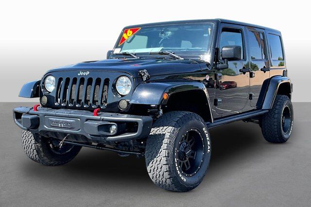 2016 Jeep Wrangler Unlimited Rubicon Hard Rock — photo 1 of 13