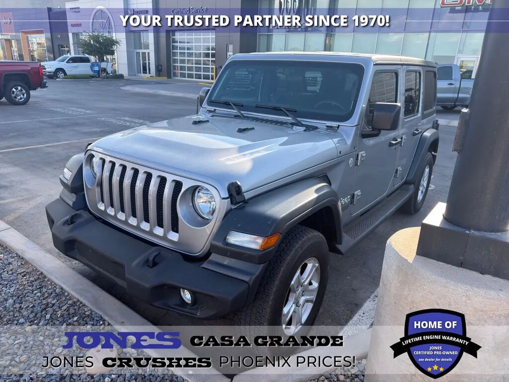 2019 Jeep Wrangler Unlimited Sport — photo 1 of 27