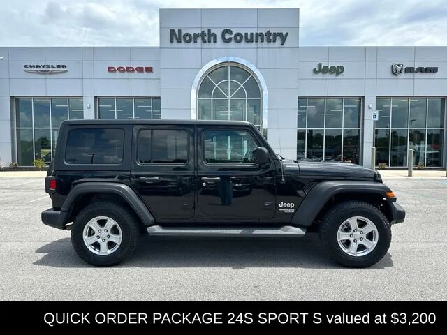 2020 Jeep Wrangler Unlimited Sport