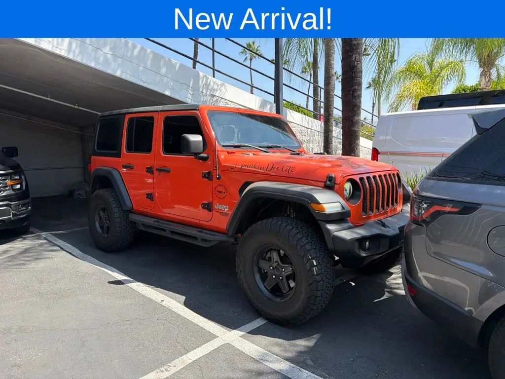 2020 Jeep Wrangler Unlimited Sport — photo 1 of 30