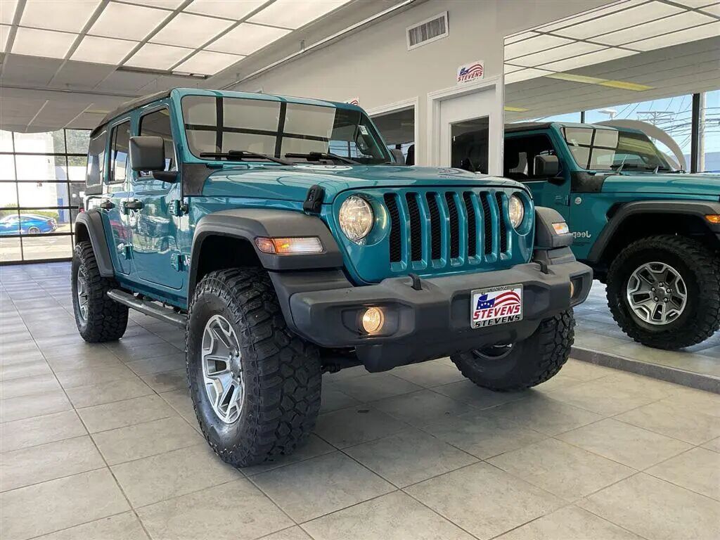2020 Jeep Wrangler Unlimited Sport — photo 1 of 13