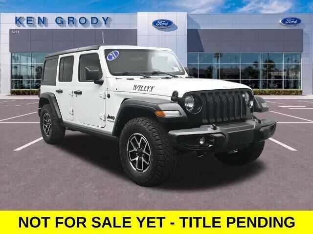 2021 Jeep Wrangler Unlimited Sport — photo 1 of 13