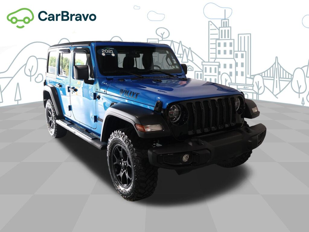 2021 Jeep Wrangler Unlimited Willys — photo 1 of 7