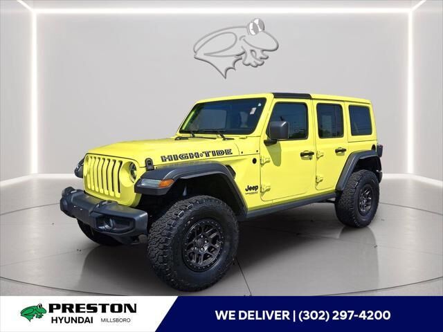 2022 Jeep Wrangler Unlimited High Tide — photo 1 of 13