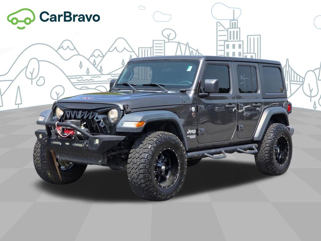 2018 Jeep Wrangler Unlimited Sport S 4x4 — photo 1 of 6