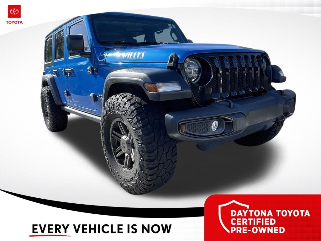 2021 Jeep Wrangler Unlimited Willys — photo 1 of 10