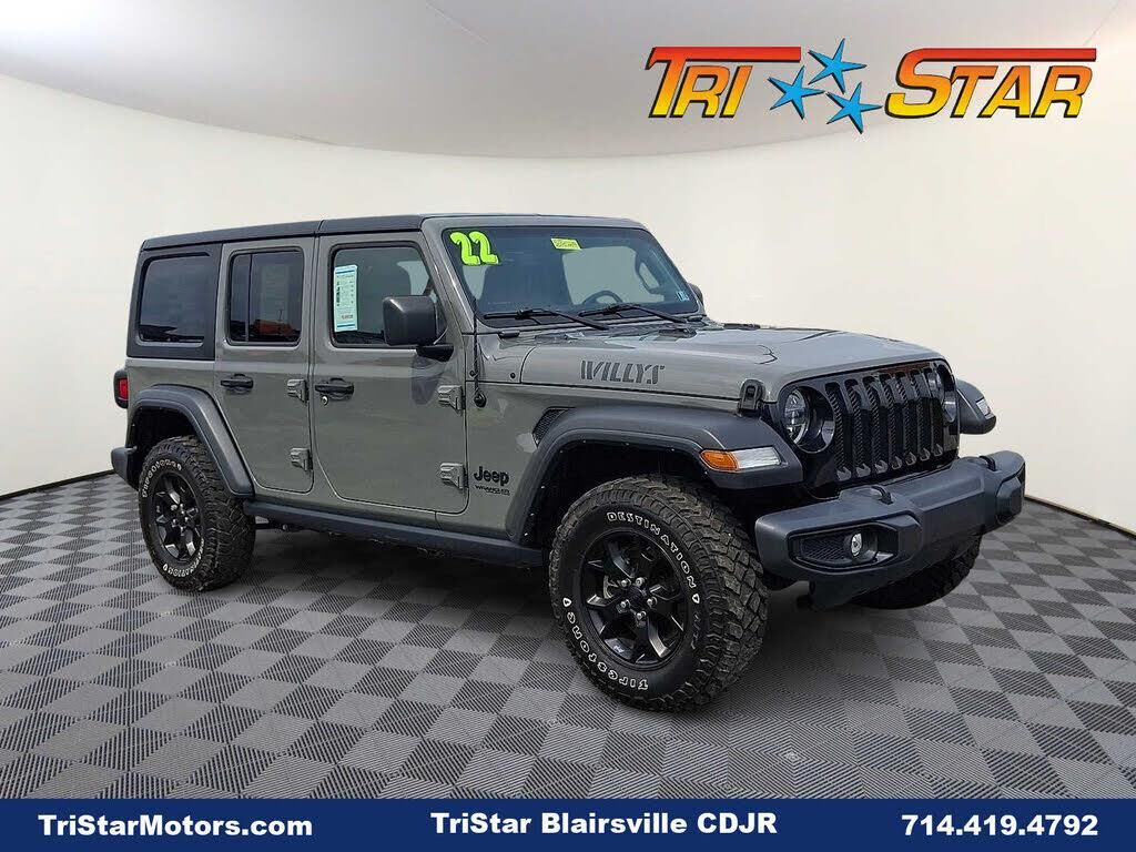 2022 Jeep Wrangler Unlimited Sport — photo 1 of 2