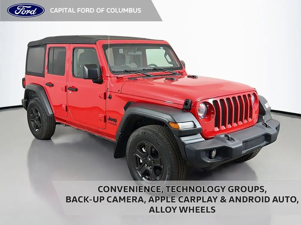 2022 Jeep Wrangler Unlimited Sport — photo 1 of 13
