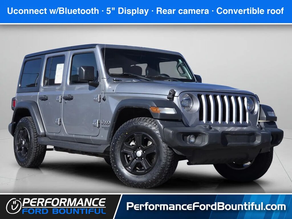 2018 Jeep Wrangler Unlimited Sport — photo 1 of 12