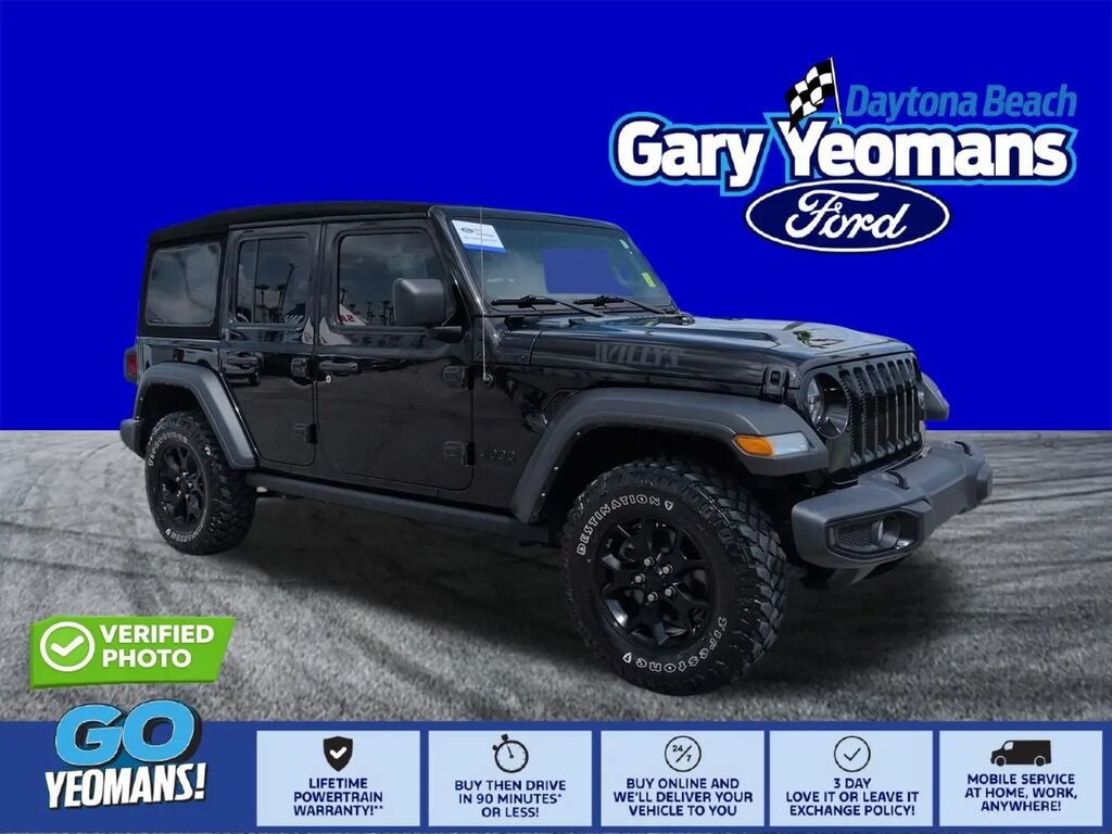 2022 Jeep Wrangler Unlimited Sport — photo 1 of 13