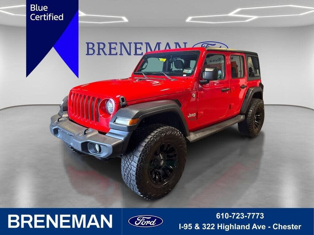 2018 Jeep Wrangler Unlimited Sport — photo 1 of 2