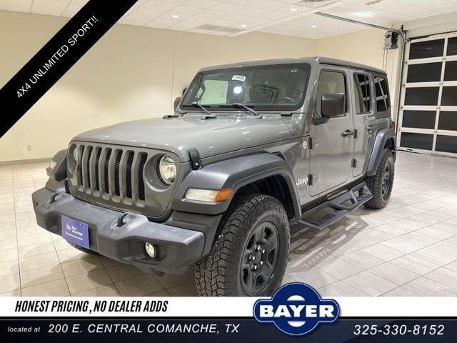 2021 Jeep Wrangler Unlimited Sport — photo 1 of 13