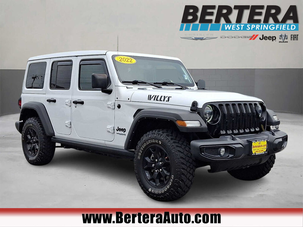 2022 Jeep Wrangler Unlimited Willys — photo 1 of 13