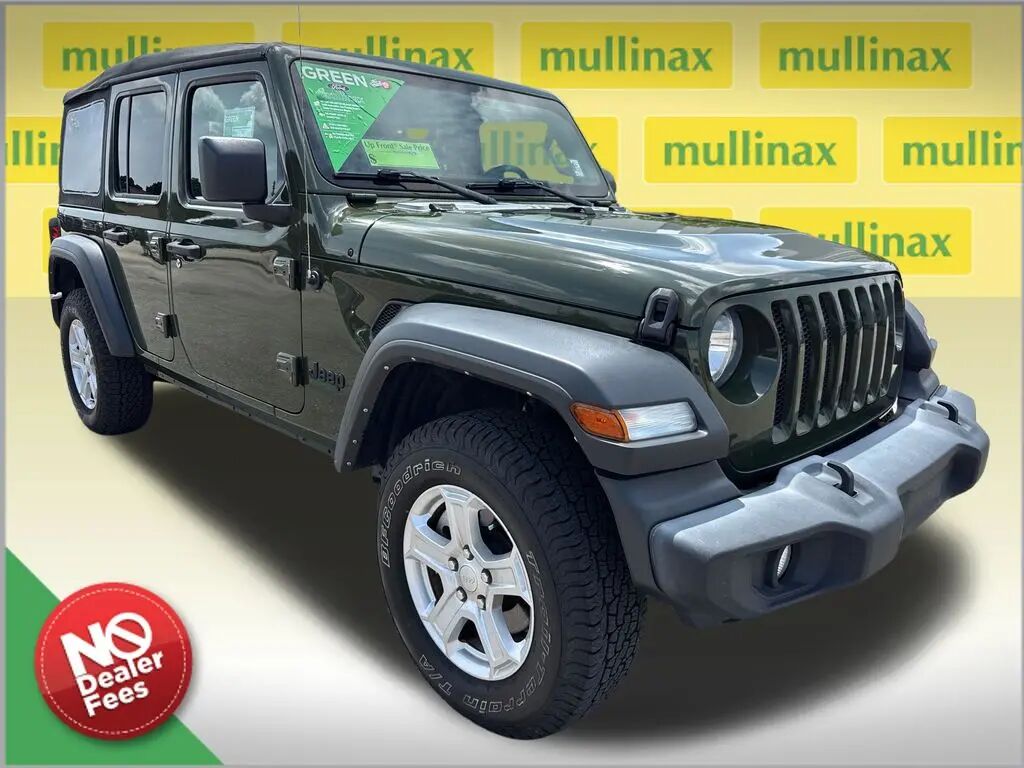 2022 Jeep Wrangler Unlimited Sport — photo 1 of 10