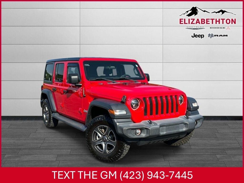 2018 Jeep Wrangler Unlimited Sport — photo 1 of 13